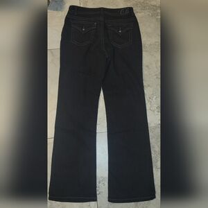 Code Bleu Annette Modern‎ Rise Bootcut Black Jeans Sz 10/29